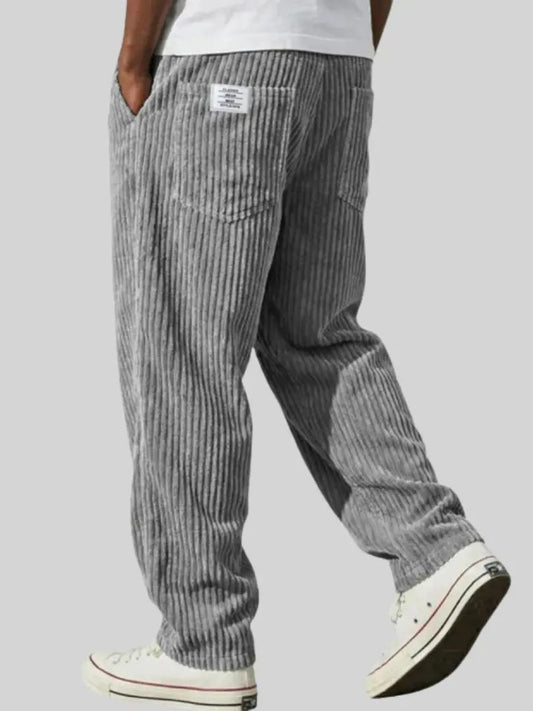 Men's Vintage Corduroy Trousers | Relaxed Everyday Fit Front