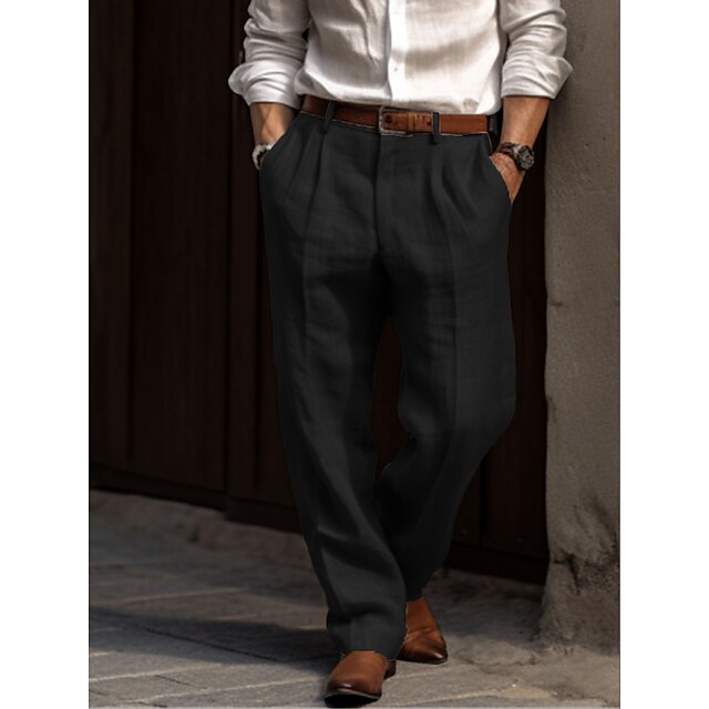Men's Wide Leg Trousers
