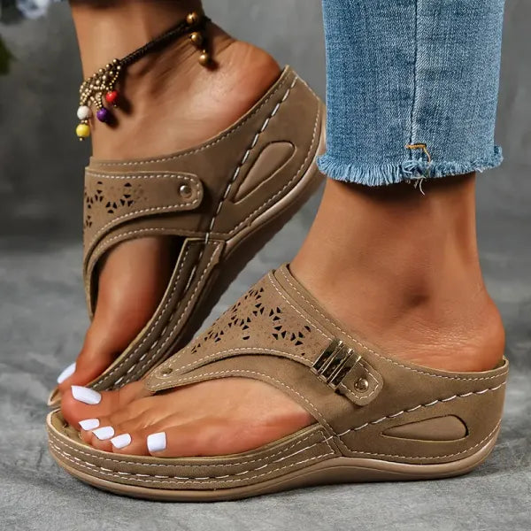 Orthopedic Wedge Sandals Women's | Slip On