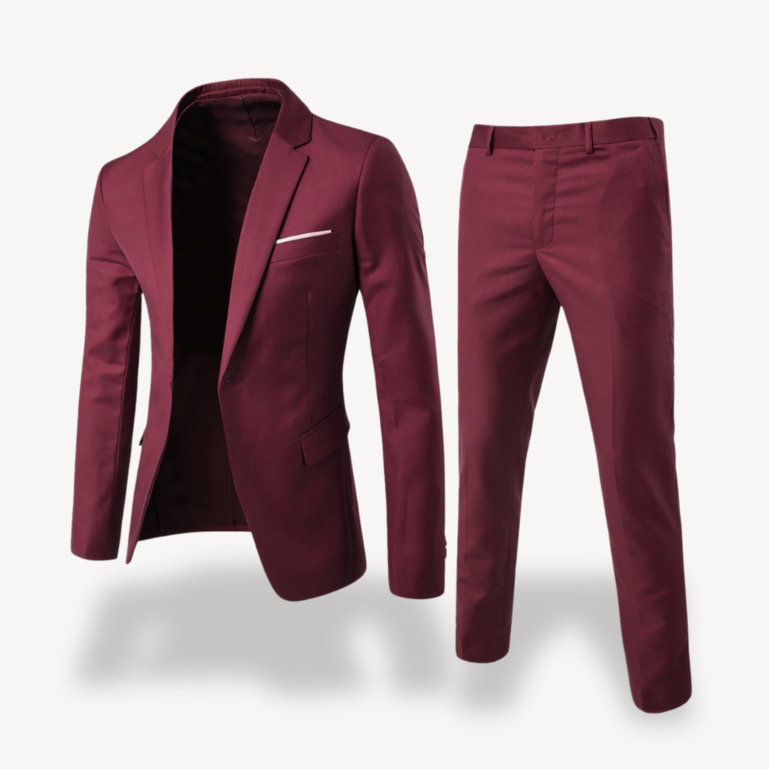 Formal Suit | Two Piece with Blazer and Slim Trousers