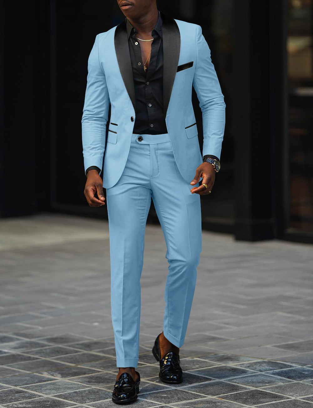 Slim Fit Suit | Two Piece Jacket and Trousers Set