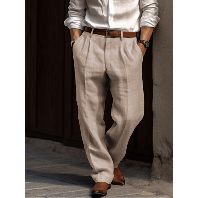 Men's Wide Leg Trousers