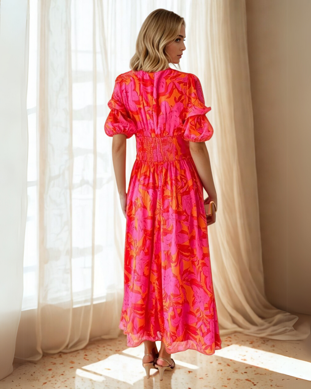 Women's Summer Floral Maxi Dress