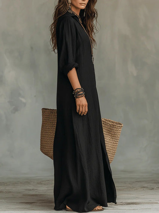 Women's Flattering Maxi Dress | Elegant Silhouette All Day Front