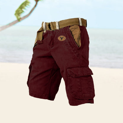 Men’s Belted Cargo Shorts