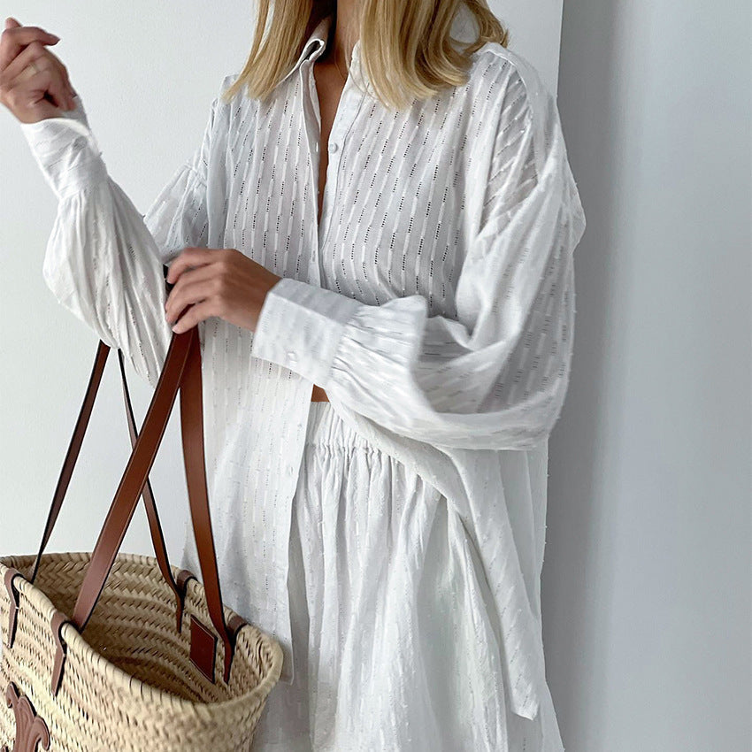 Women’s Broderie Co-Ord Shorts Set