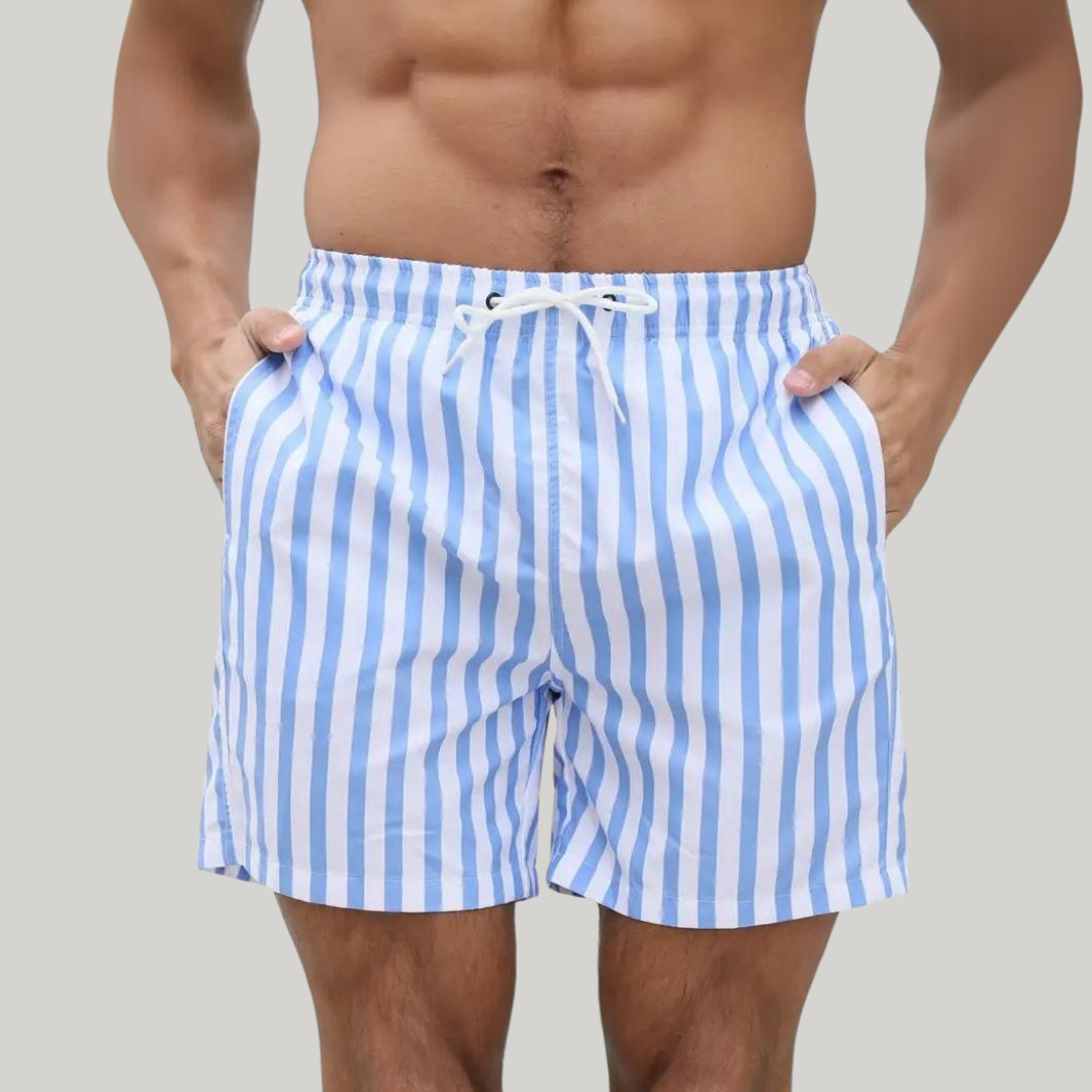 Men's Swim Shorts | Vertical Stripe
