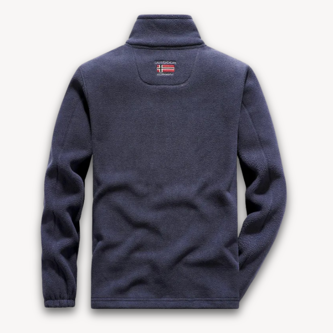 Fleece Jacket | Full Zip with High Collar
