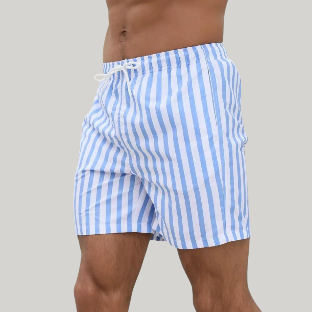 Men's Swim Shorts | Vertical Stripe
