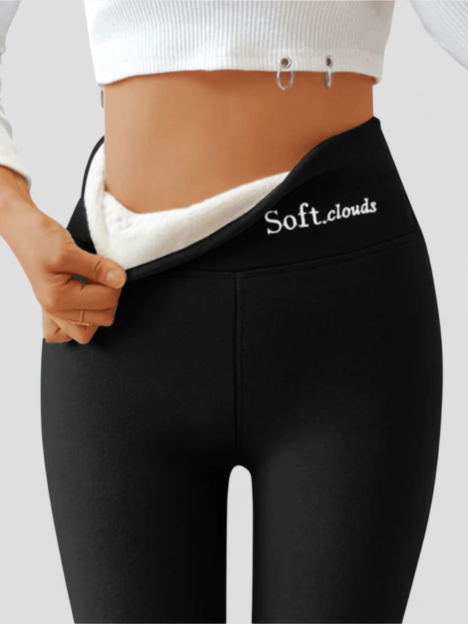 High Waist Leggings | Warm Lined Stretch Fit