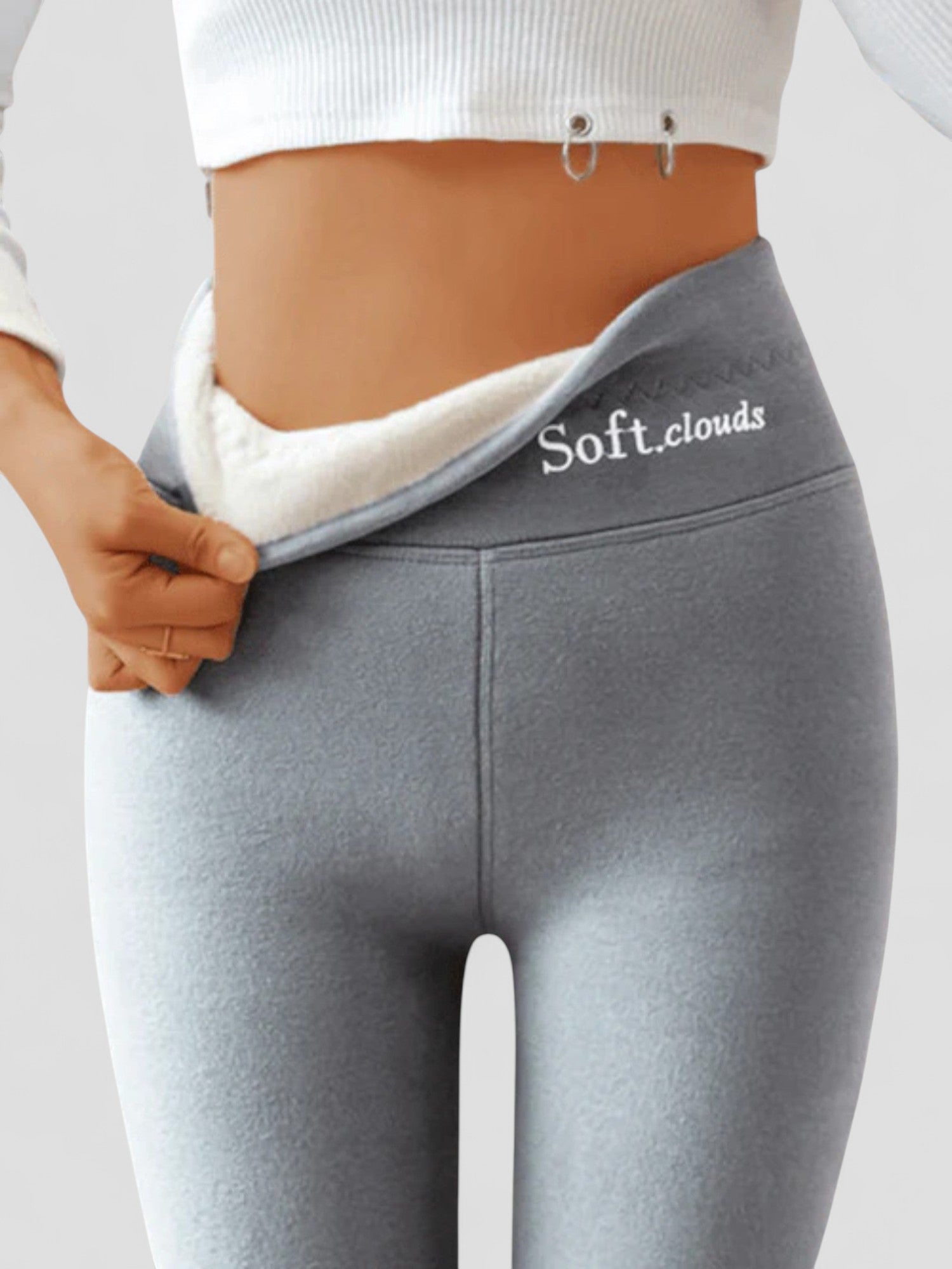 High Waist Leggings | Warm Lined Stretch Fit