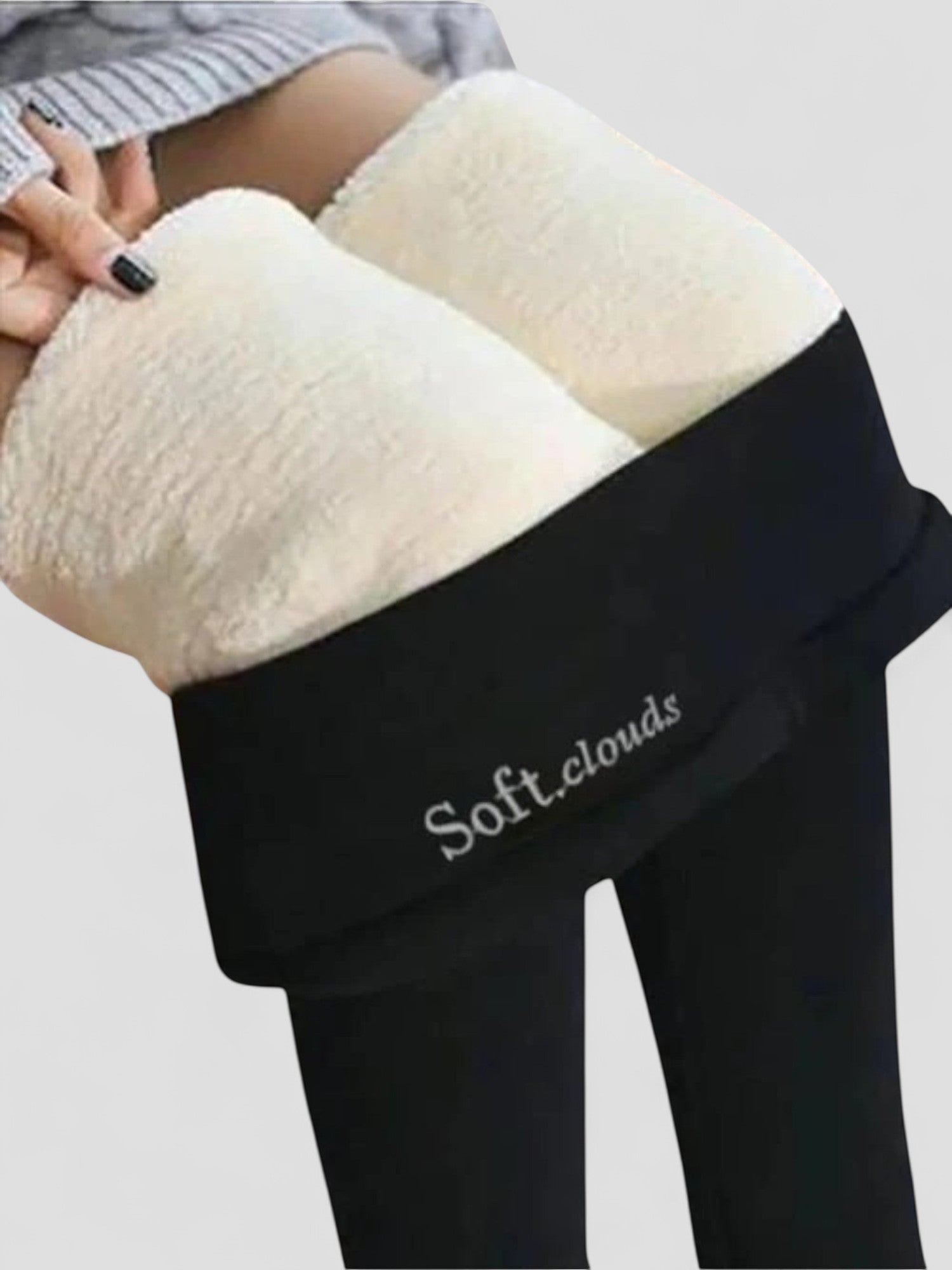 High Waist Leggings | Warm Lined Stretch Fit