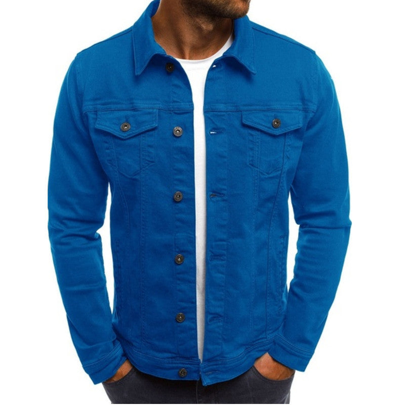 Denim Jacket | Classic Button Front with Flap Pockets