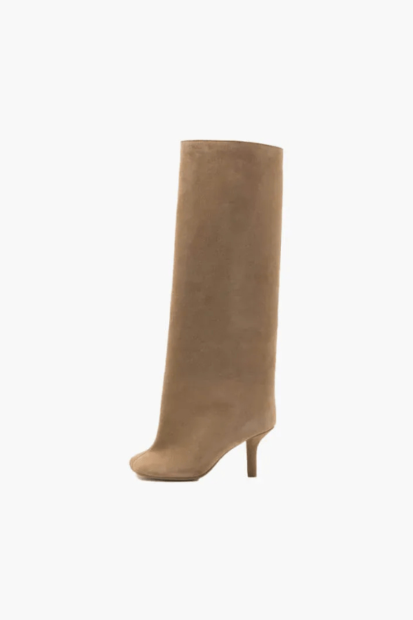 High Knee Boots | Women's Suede Stiletto