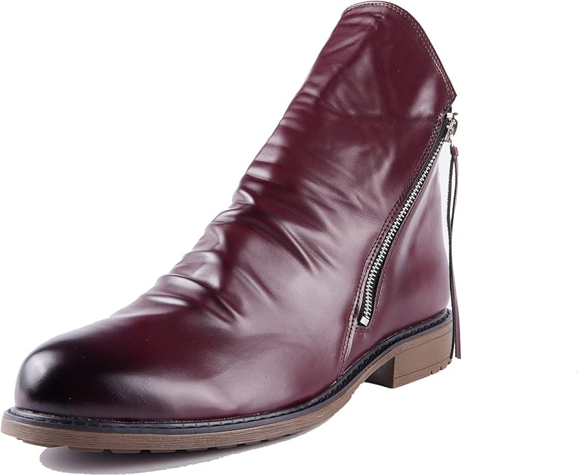 Ankle Boots | Side Zip Detail with Low Heel