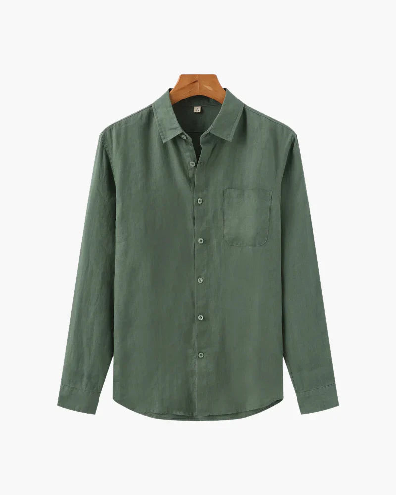 Riviera Linen Shirt | Long Sleeve