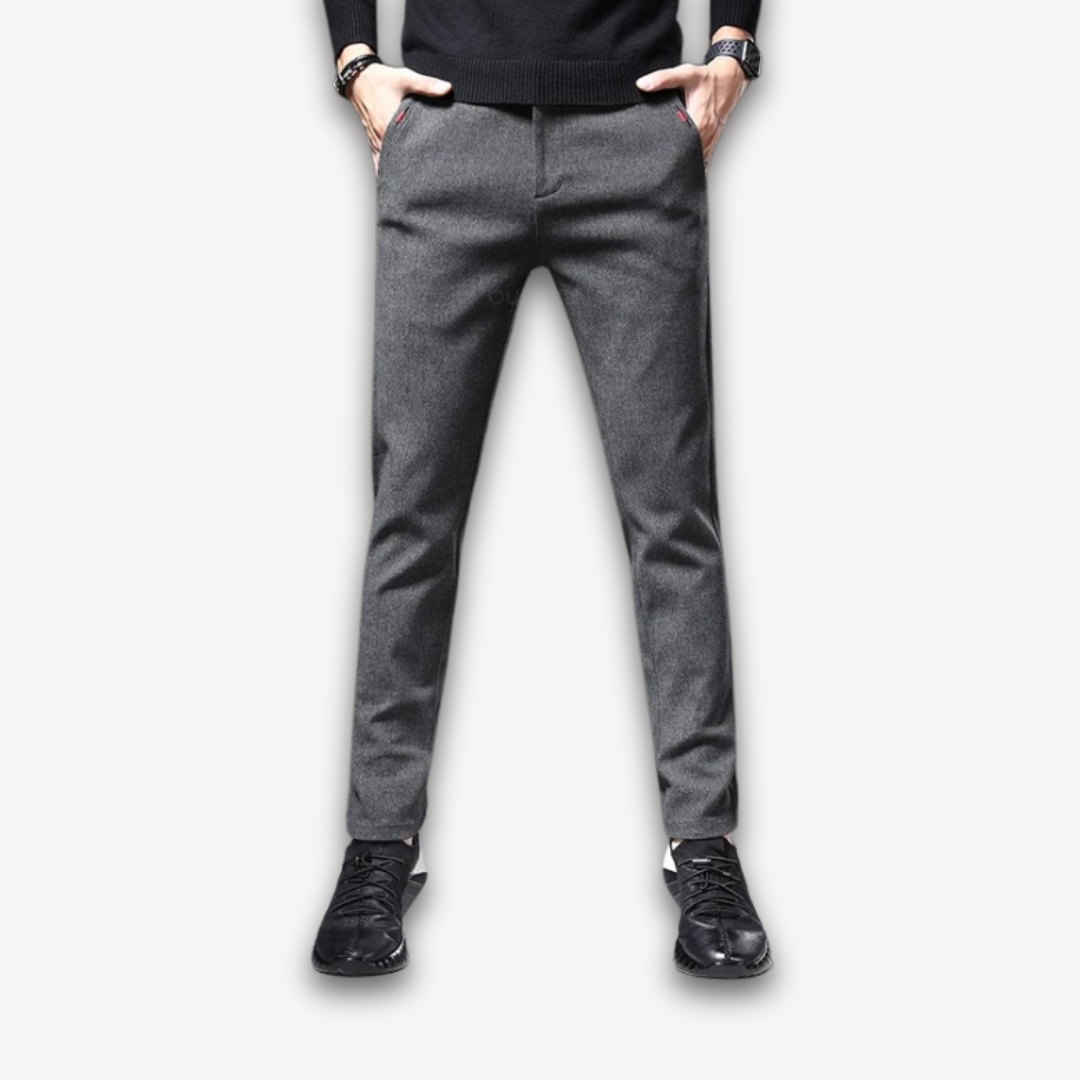 Slim Fit Formal Work Trousers | Smart Business Style