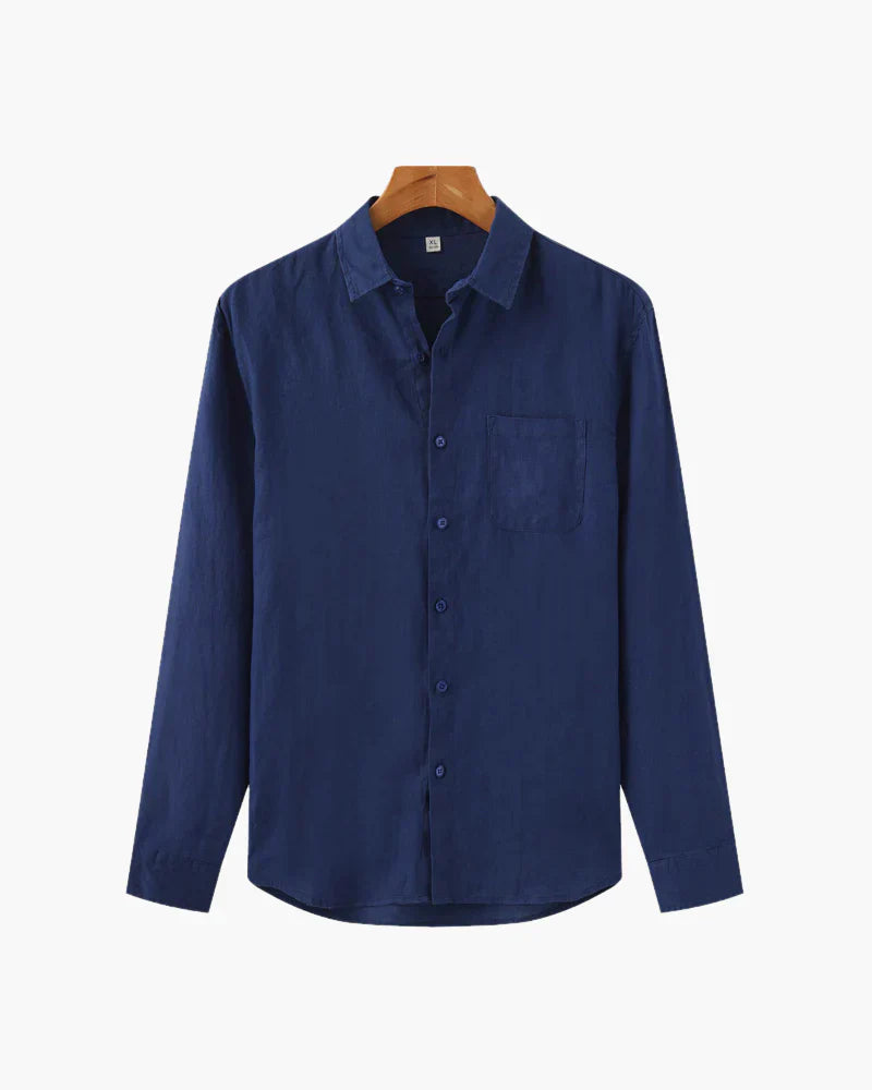 Riviera Linen Shirt | Long Sleeve