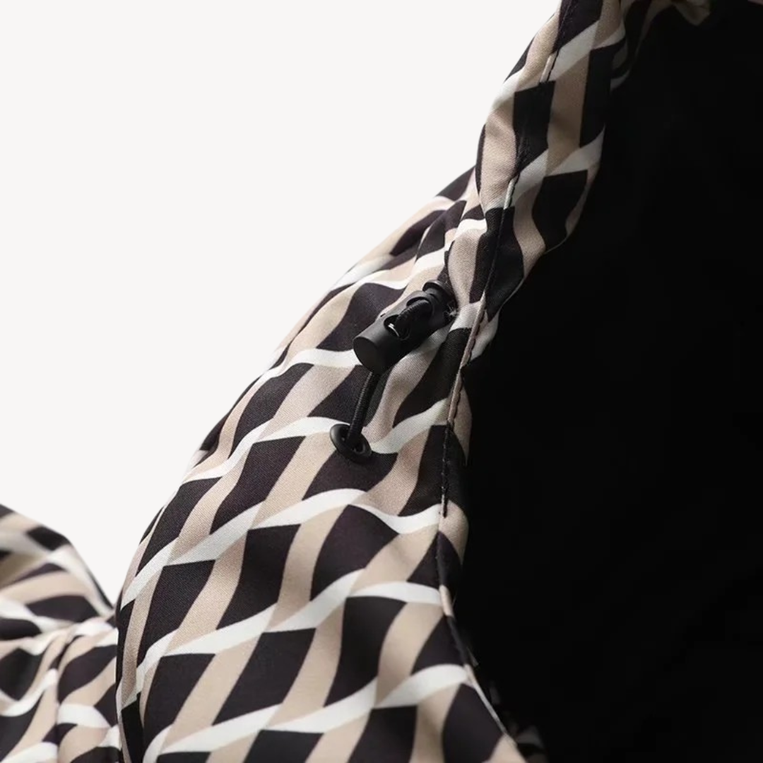 Puffer Jacket | Belted Hooded Style for Winter