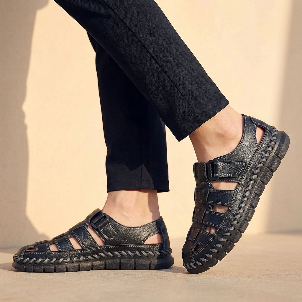 Fisherman Buckle Strap Sandals for Men