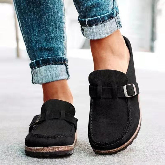 Elegant Loafers | Slip-On Buckle Strap