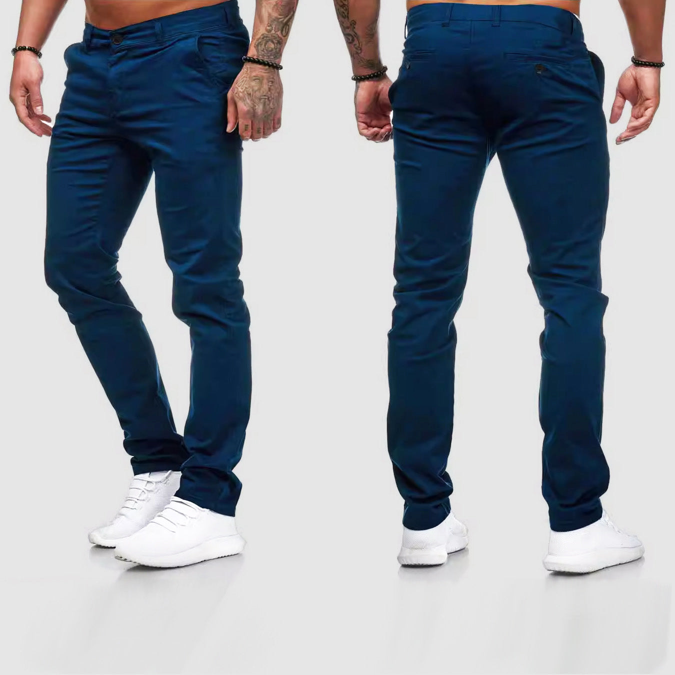 Work Trousers | Slim Fit with Clean Finish