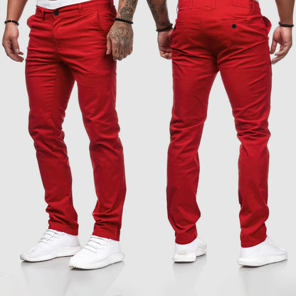 Work Trousers | Slim Fit with Clean Finish