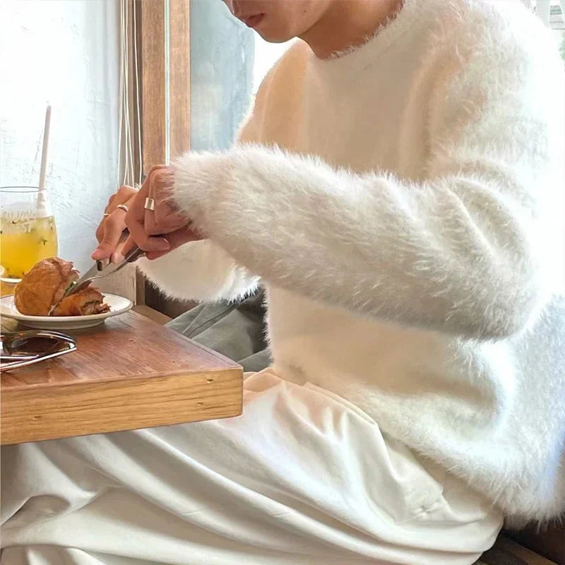 Men's Long Chunky Sweater