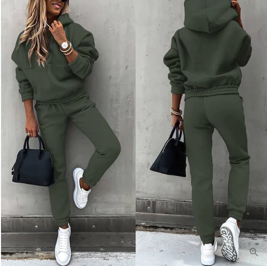 Tracksuit Set | Hoodie with Jogger Bottoms
