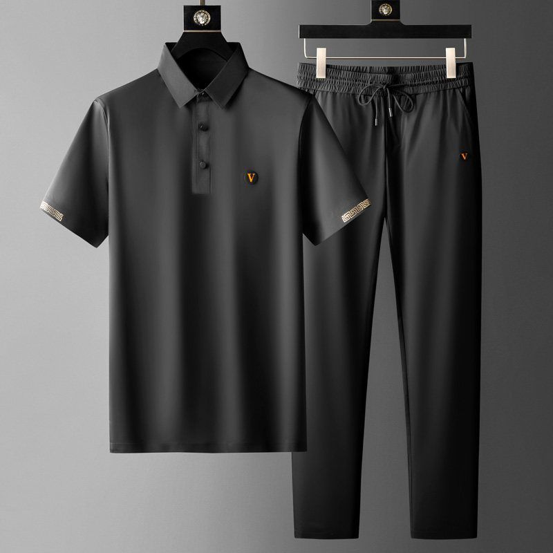 Men’s Smart Polo & Trousers Co-Ord Set