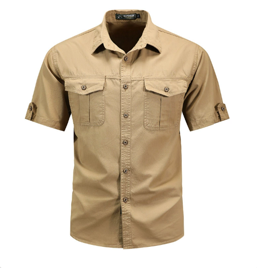 Cargo Shirt | Men's Short Sleeve Button Up