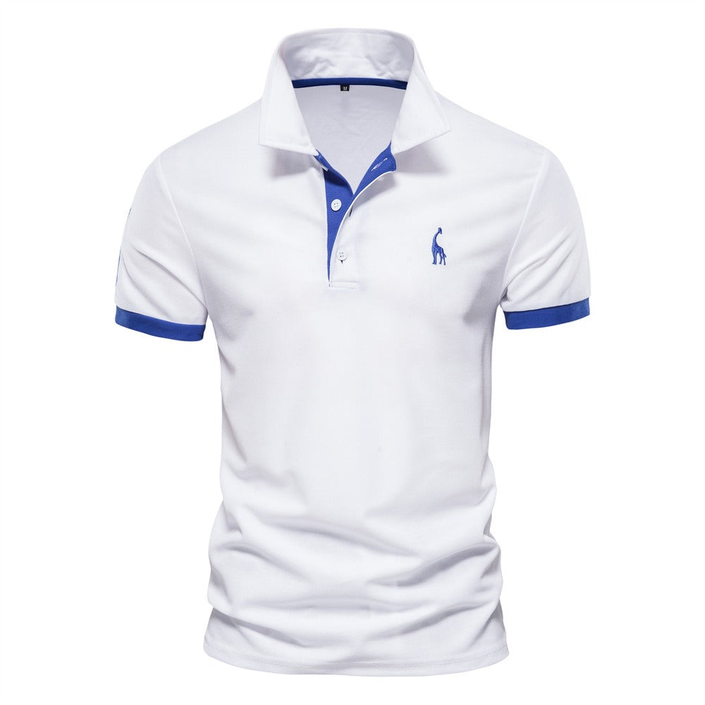 Men’s Contrast Trim Polo Shirt