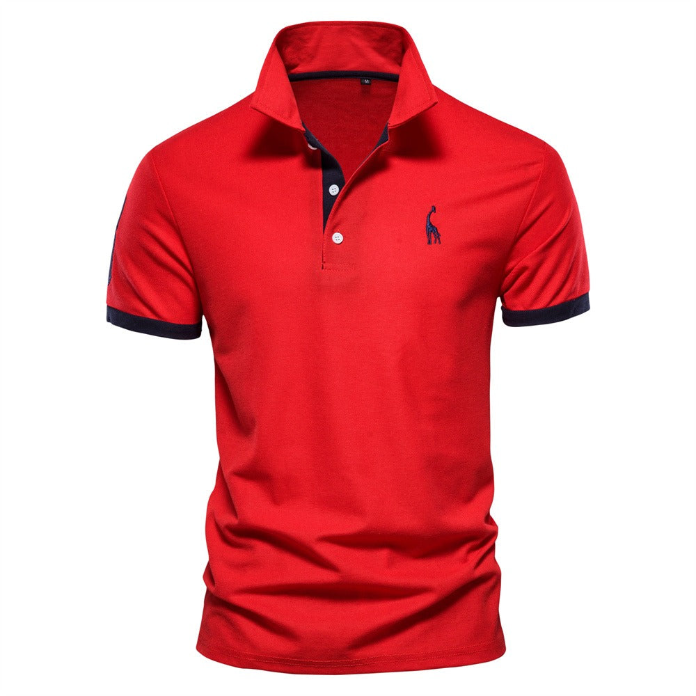 Men’s Contrast Trim Polo Shirt