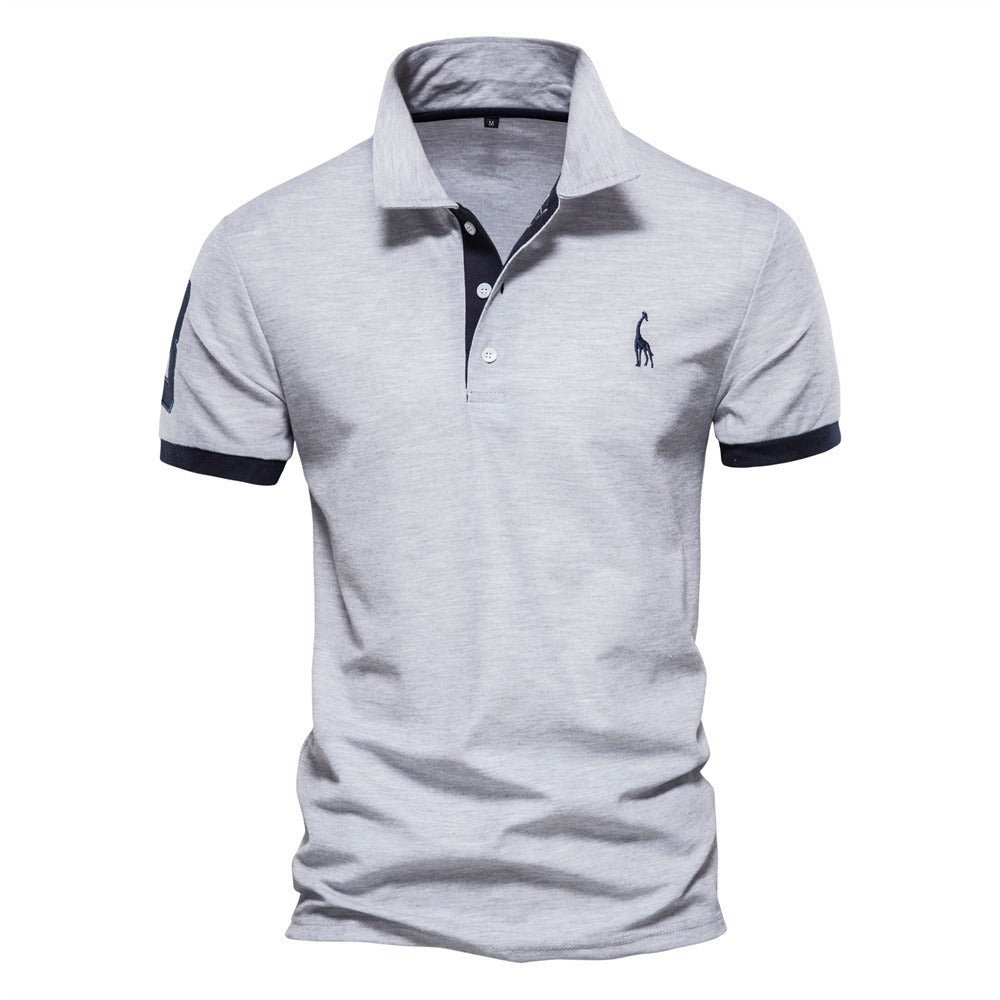 Men’s Contrast Trim Polo Shirt