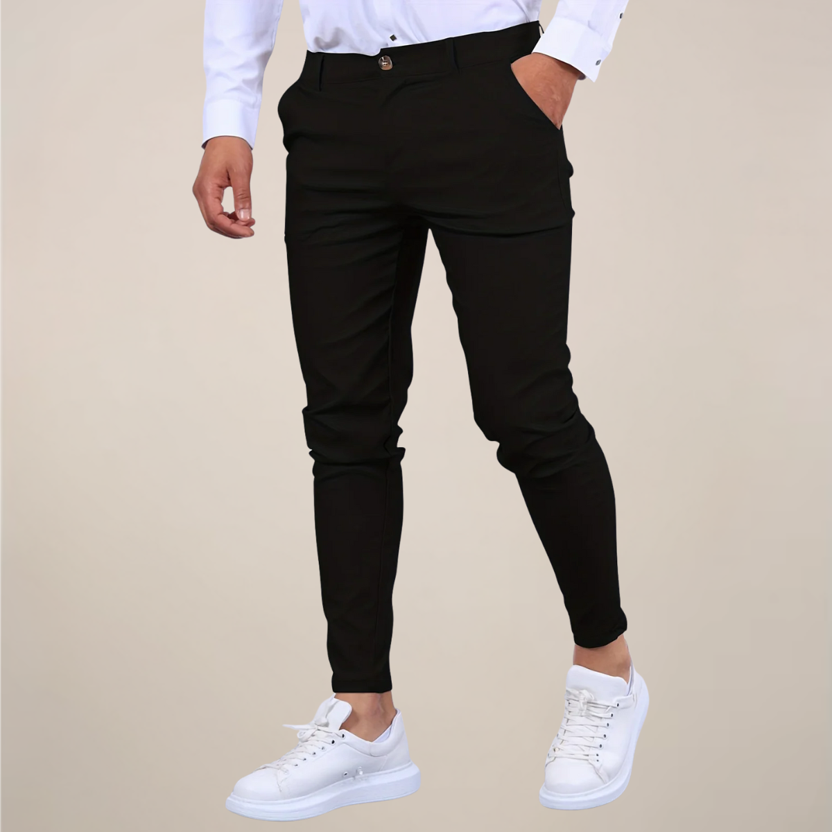 Men’s Skinny Fit Chino Trousers