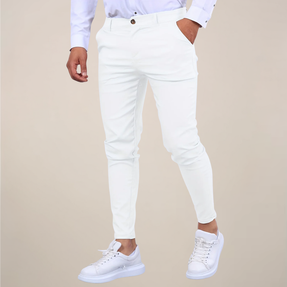 Men’s Skinny Fit Chino Trousers