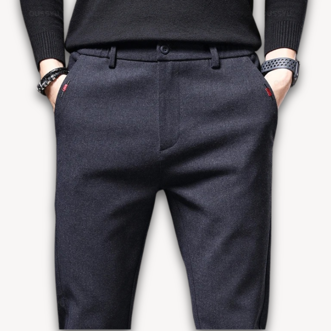 Slim Fit Formal Work Trousers | Smart Business Style