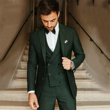 Men’s Suit Three Piece | Slim Fit Formal Wear For Weddings And Business