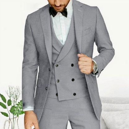 Men’s Suit Three Piece | Slim Fit Formal Wear For Weddings And Business