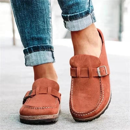 Elegant Loafers | Slip-On Buckle Strap