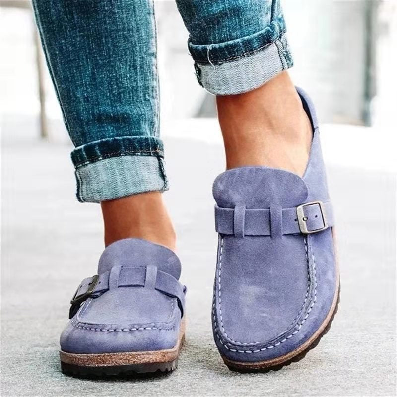 Elegant Loafers | Slip-On Buckle Strap