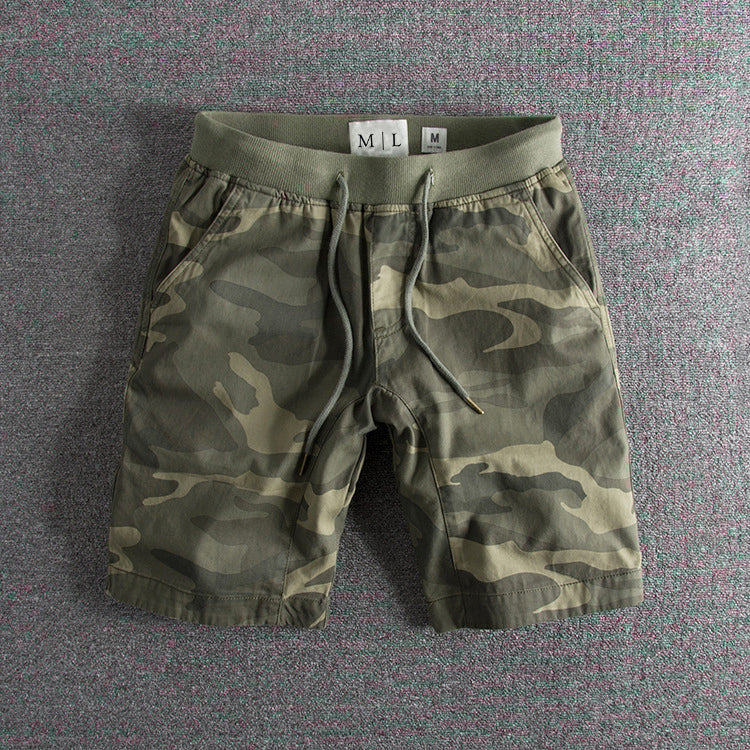 Camouflage Shorts | Drawstring Waist