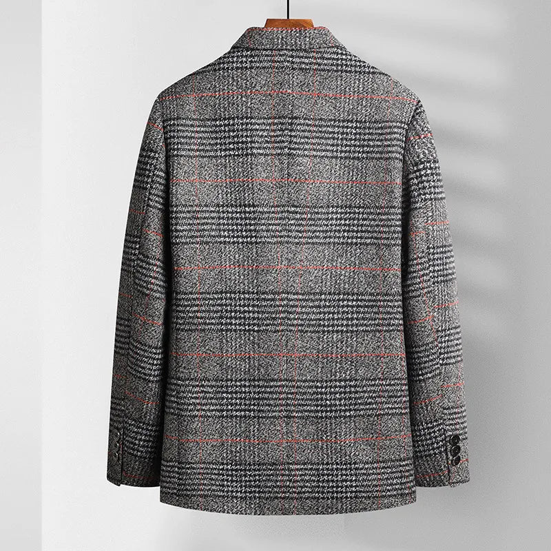 Plaid Blazer Jacket