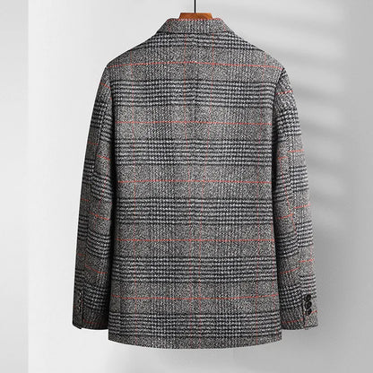 Plaid Blazer Jacket