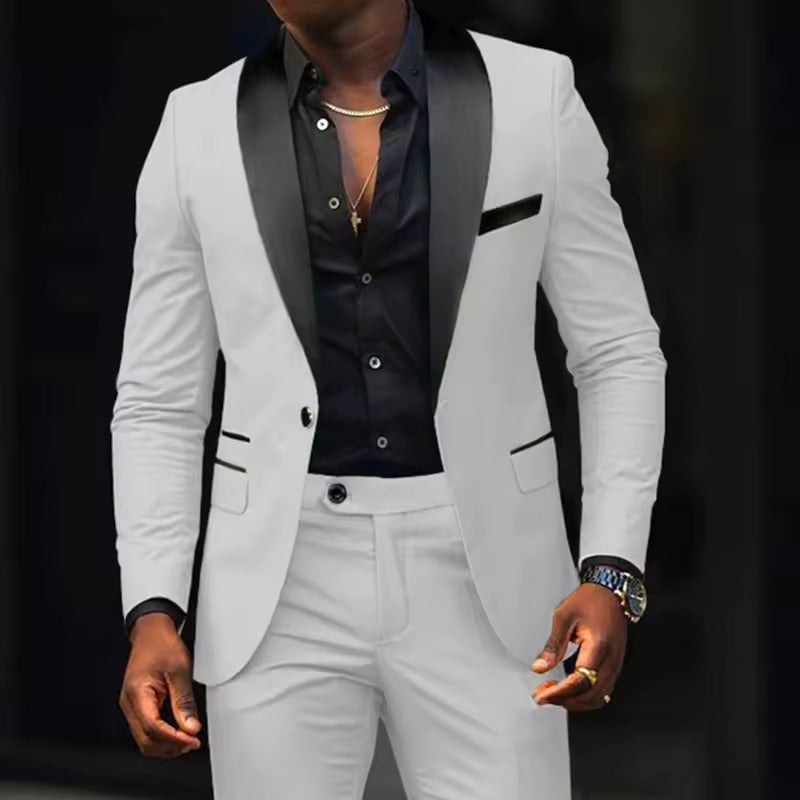 Slim Fit Suit | Two Piece Jacket and Trousers Set