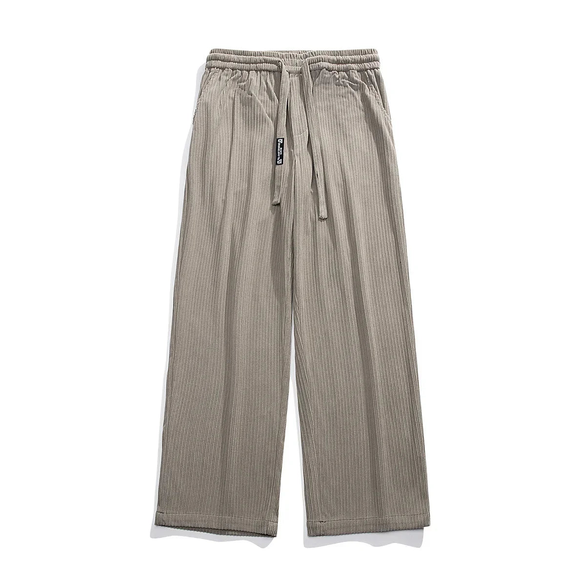 Corduroy Sweatpants Baggy Drawstring