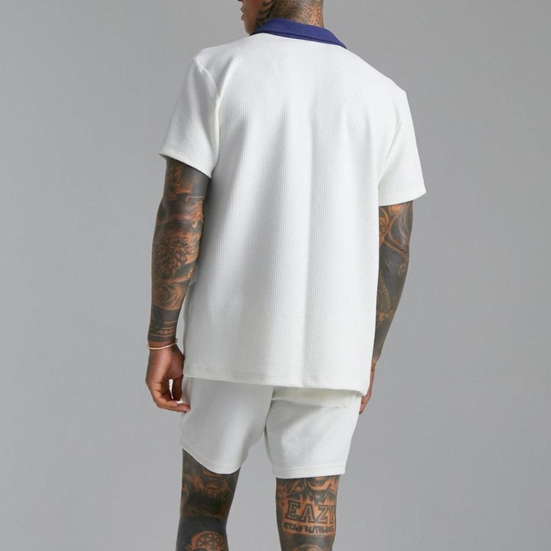Co-Ord Set Men's Shirt and Shorts