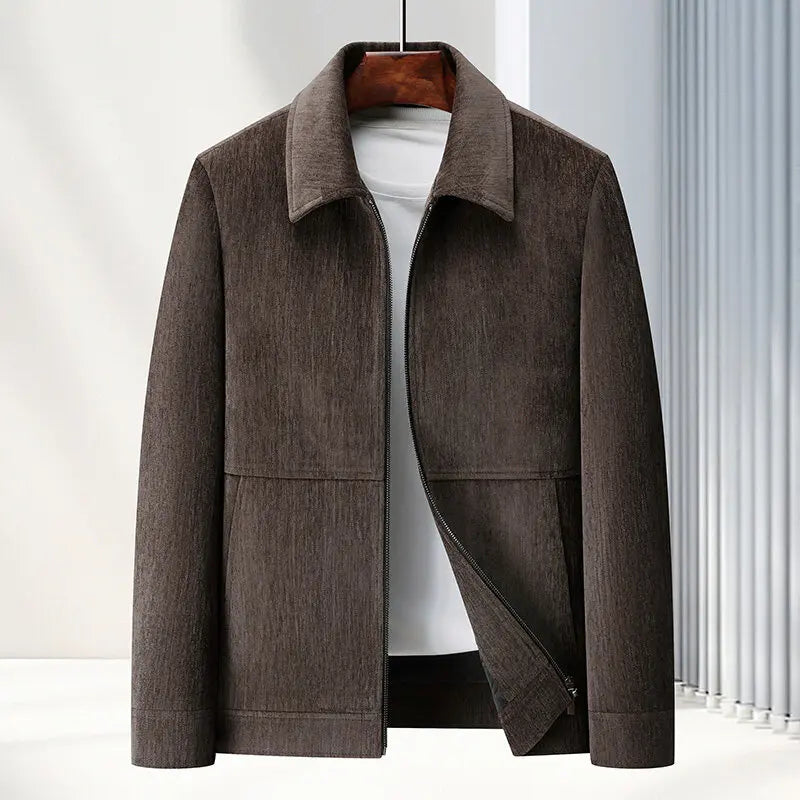 Wovenridge | Men’s Zip-Up Woven Overshirt Jacket