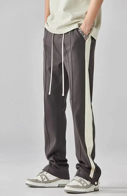 Stripecoast | Side-Stripe Drawstring Trousers
