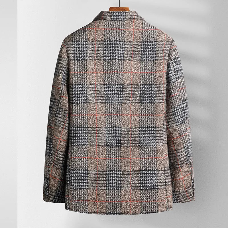 Plaid Blazer Jacket